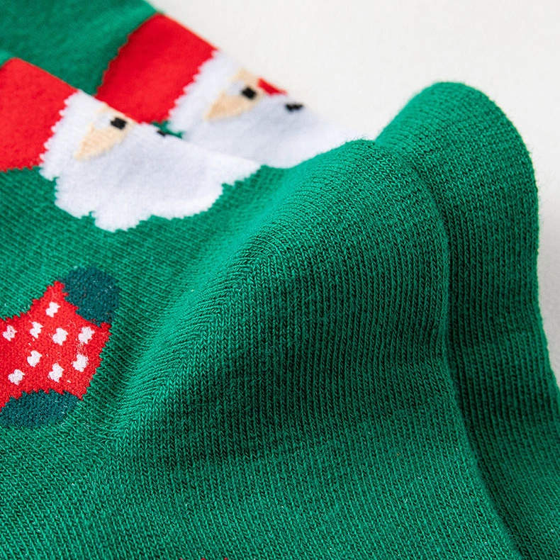 Winter Warm Thermal Soft Cozy Crew MIDI Anti-Slip Socks Cute Christmas Socks