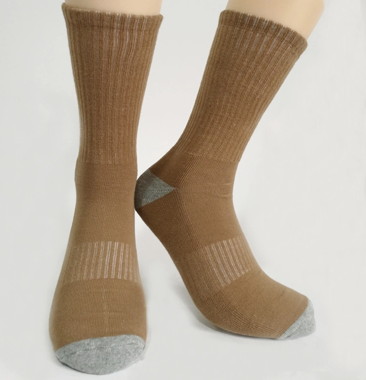 Custom Fashion Cotton Knitting Army Socks