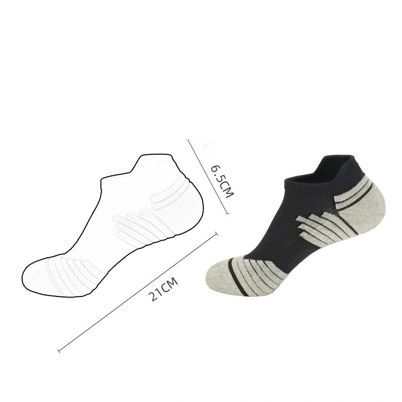 Running Fitness Sweat-Absorbent and Breathable Non-Slip Sports Socks